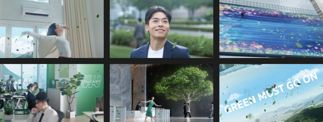 Mitsubishi — “Green Must Go On” stills
